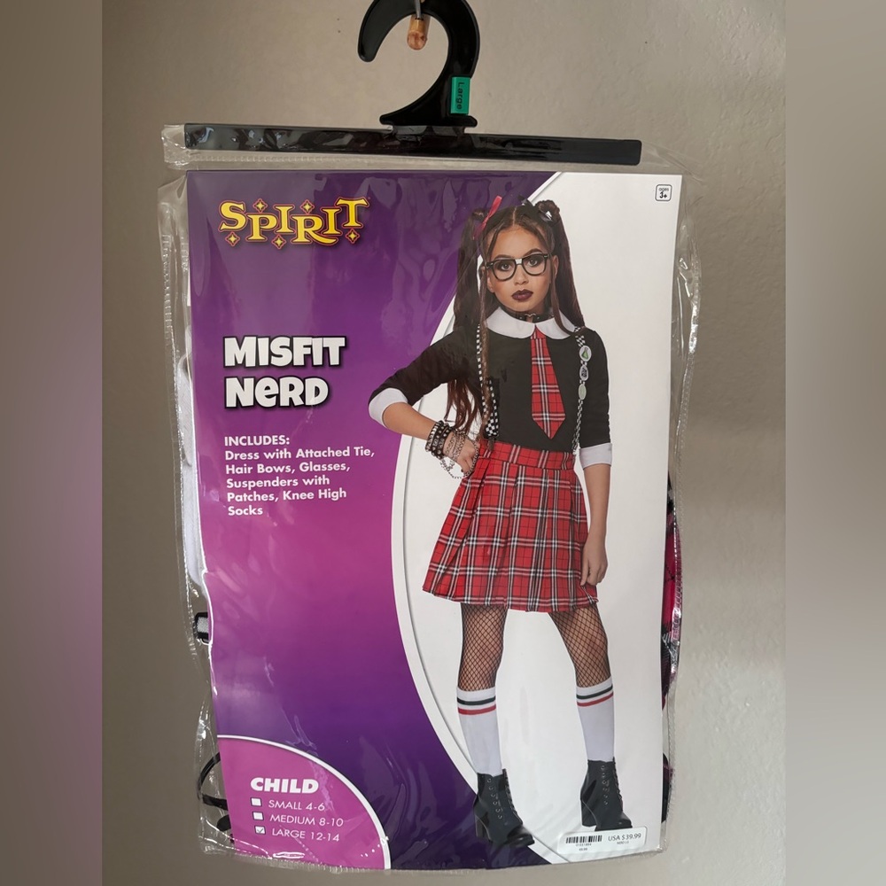 Misfit Nerd Children’s Halloween Costume